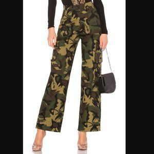 I.AM.GIA Fia Green Camo Pants | Size XS